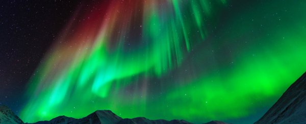 Earth's tilted magnetic field 41,000 years ago pushed the auroras to unexpected places
