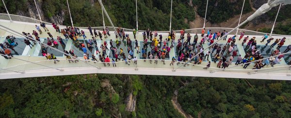 Crowds can cause bridges to sway unnervingly, and we may finally know why