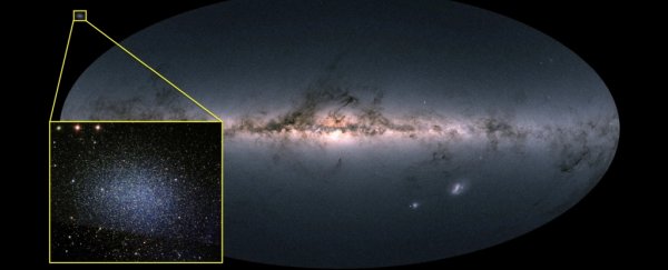 A tiny galaxy has an unusually large black hole and scientists aren't sure why