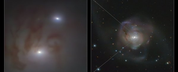 Astronomers just found the closest pair of supermassive black holes ever detected