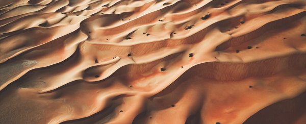 There's a hidden mathematical 'law' in the sand megaripples found all over Earth