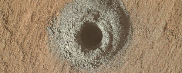 NASA's Curiosity rover drilled holes into Mars, and found something very strange