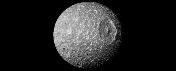 The moon that resembles the Death Star has been hiding another epic secret