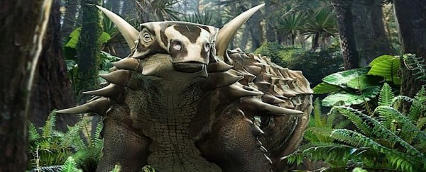 Fossil analysis reveals this well-armored dinosaur was probably sluggish and deaf