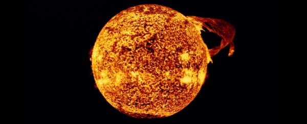Signs of an unknown solar 'tsunami' have been discovered deep inside Earth's ice