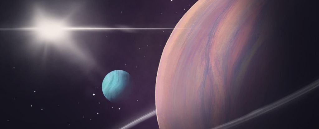 Illustration of exomoon candidate Kepler-1708 b-i. 