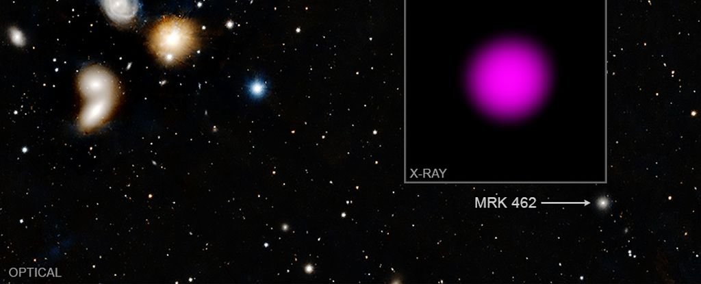 Newly Discovered 'Mini' Supermassive Black Hole Is Among The Smallest Ever Found - ScienceAlert