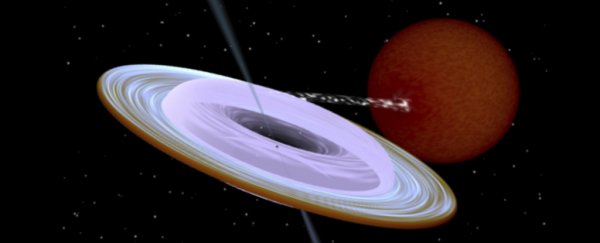 This weirdly tilted black hole could upend our understanding of how they form