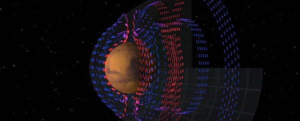 A new simulation of Mars's core could explain how it lost its magnetic field