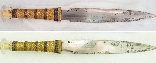 The mysterious origins of King Tutankhamen's space rock dagger just got clearer