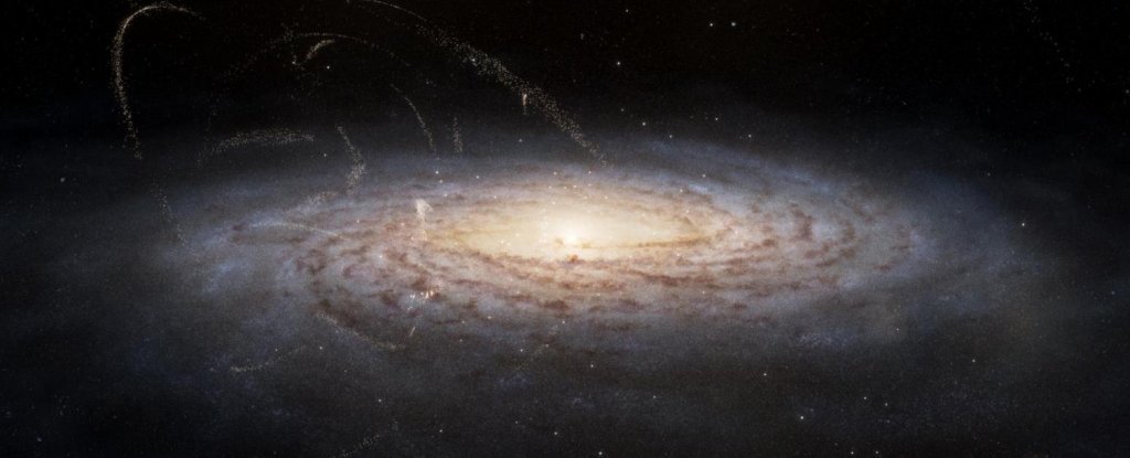The Milky Way's Dramatic History of Violence Has Been Charted in a New Map