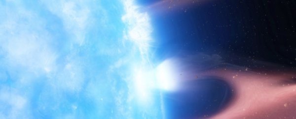 We have the first direct evidence of a white dwarf violently ripping apart a planet