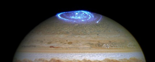 Enigmatic high-energy X-rays have been spied coming from Jupiter