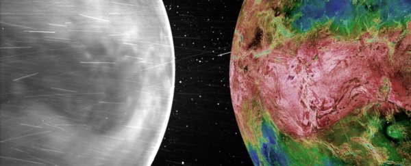 NASA Space Probe Unexpectedly Glimpses The Surface of Venus In Stunning New First
