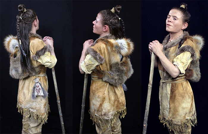 This Beautiful Reconstruction of a Stone Age Woman Feels Almost Like ...