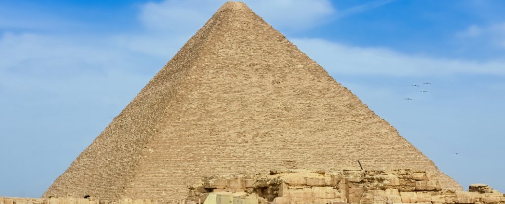The Great Pyramid of Giza. 