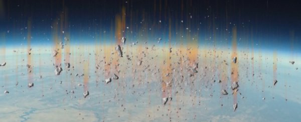 Ingenious system to pulverize asteroids may be Earth's only chance in a catastrophe