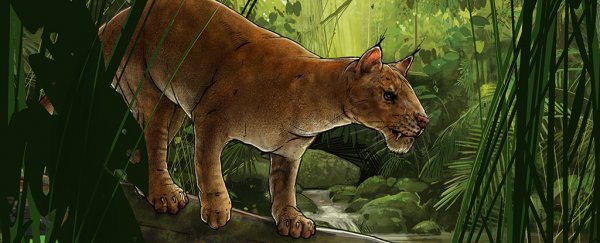 This saber-tooth predator was likely one of the first true carnivores