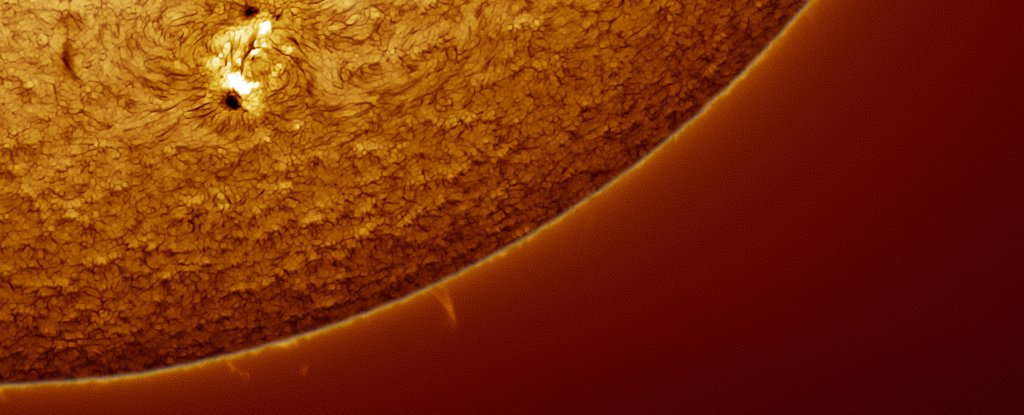 Cómo la pintura y un altavoz pueden explicar la física de los chorros de plasma del sol