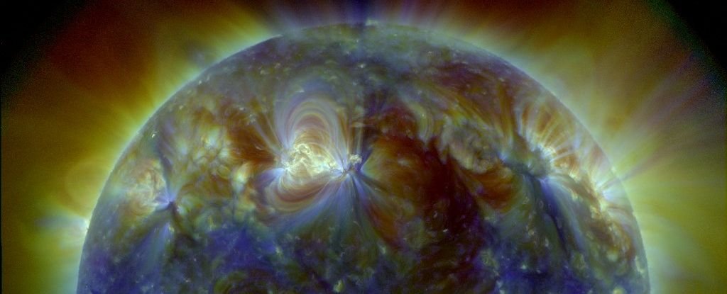 Our beautiful Sun viewed in multiple wavelengths.  