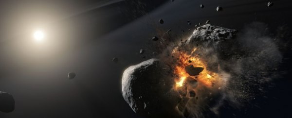 Astronomers have detected a curious dust cloud 330 light-years away