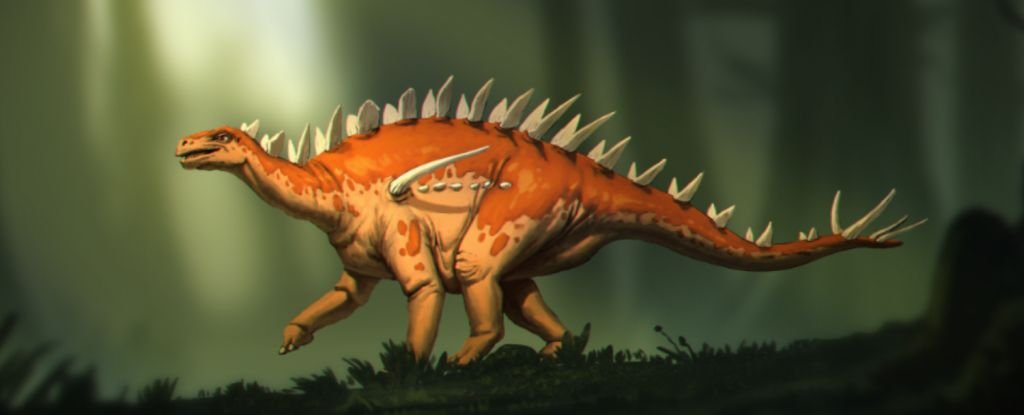 Artist's impression of Bashanosaurus primitivus. 