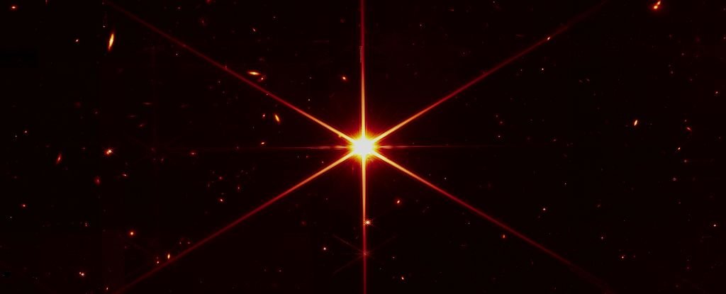 Webb Just Sent Back Its First-Ever Sharp Image of a Star, And It's Breathtaking