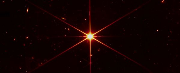 Webb just sent back its first-ever sharp image of a star, and it's breathtaking