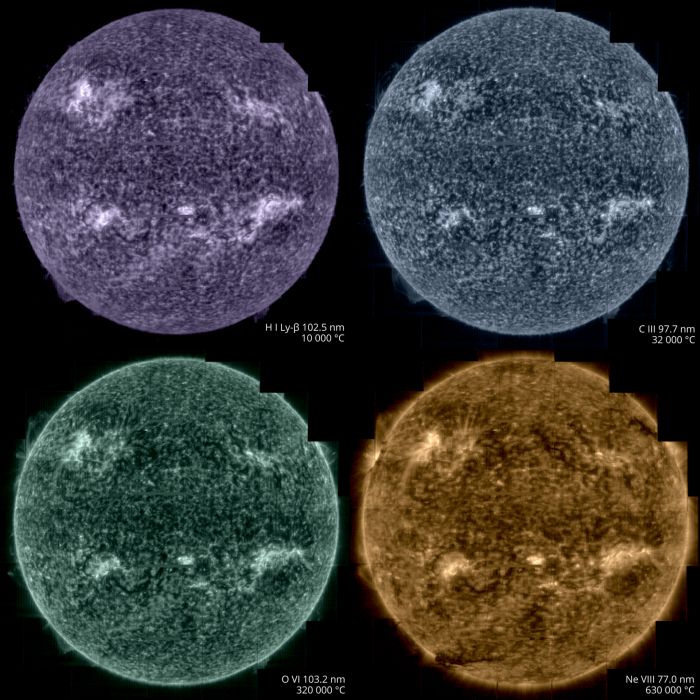 spice images of the sun