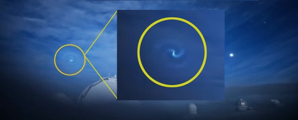 Mysterious glowing swirl over Hawaii was actually a dying SpaceX rocket