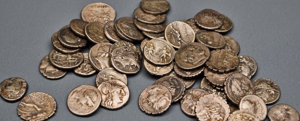 An ancient financial crisis has been discovered... in Roman coins