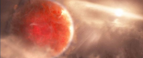This giant exoplanet is forming in a very strange way, astronomers say