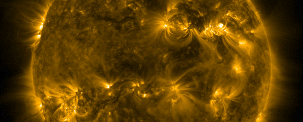 An extremely powerful flare just erupted from our Sun, and there's video!