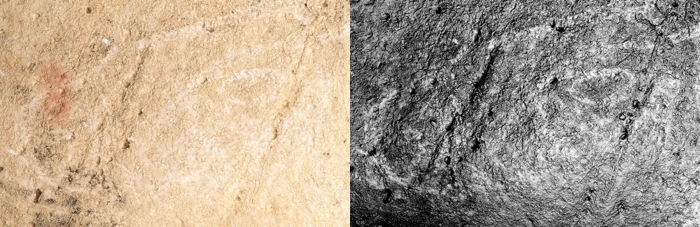 Ancient Cave Art in Alabama May Be The Largest Ever Found in North America BisonHeadCaveArt
