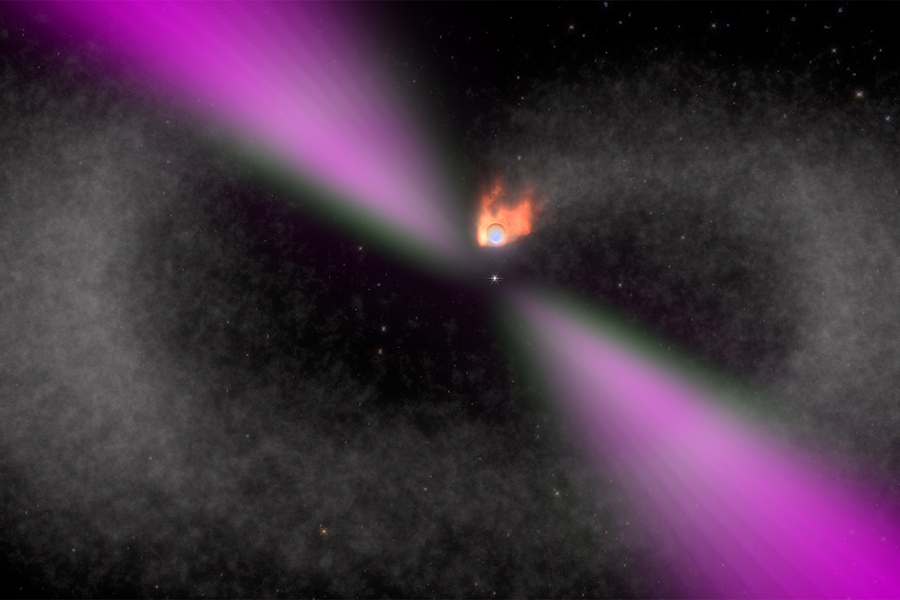 Extreme 'Black Widow' Pulsar Detected Just 3,000 Light-Years Away  MIT-BlackWidowPulsar-01-press_0