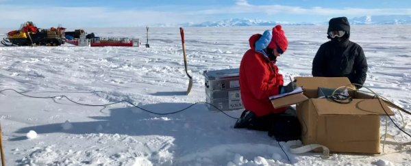 Scientists just found a vast aquifer of ancient seawater below Antarctica