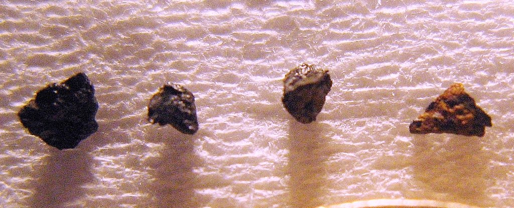 Fragments of Hypatia used for analysis. 