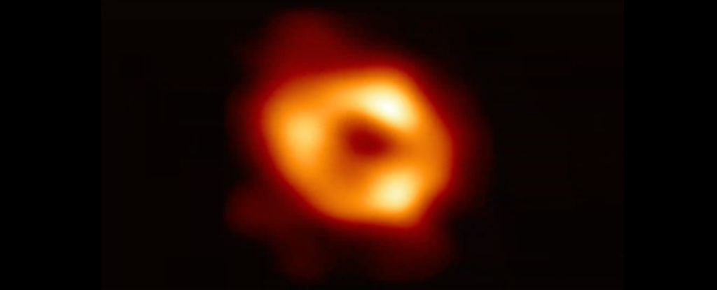 The supermassive blackhole at the center of SgrA*. 