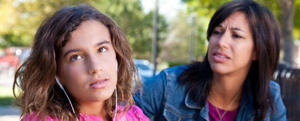 New study reveals the reason teens seem to tune out their mom's voice