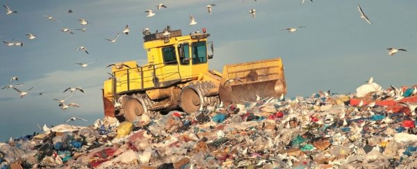 Turns out all that plastic currently sitting in US landfills is worth BILLIONS of dollars