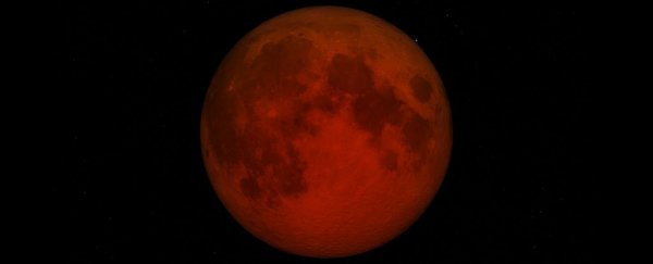 A spacecraft just recorded the lunar eclipse like you've never witnessed it before