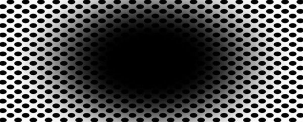 Creepy optical illusion makes it look like a black hole is coming to get you