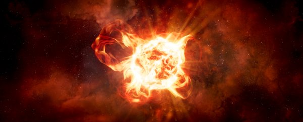 The largest star in the Milky Way is slowly dying, and astronomers are watching