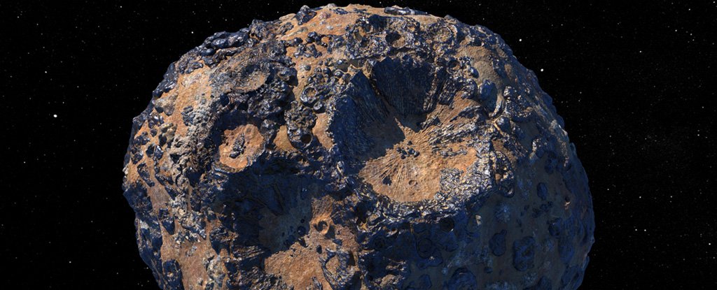 Astrónomos revelan el mapa más detallado de la psique del asteroide metálico