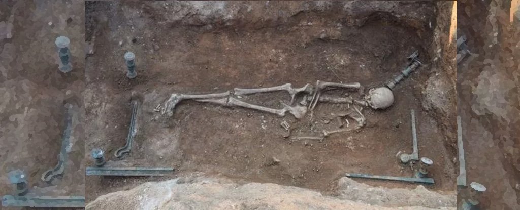 2,100-Year-Old Skeleton of Greek Woman Found Lying on Bronze 'Mermaid Bed'