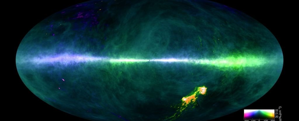The galactic hydrogen revealed by the HI4PI survey. 
