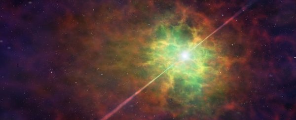 An Ultra-Rare Cosmic Object Was Just Detected in The Milky Way, Astronomers Report  Pulsar-artist-impression-mark-garlick_600