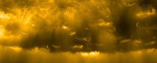 The Sun is being weird. It could be because we're looking at it all wrong