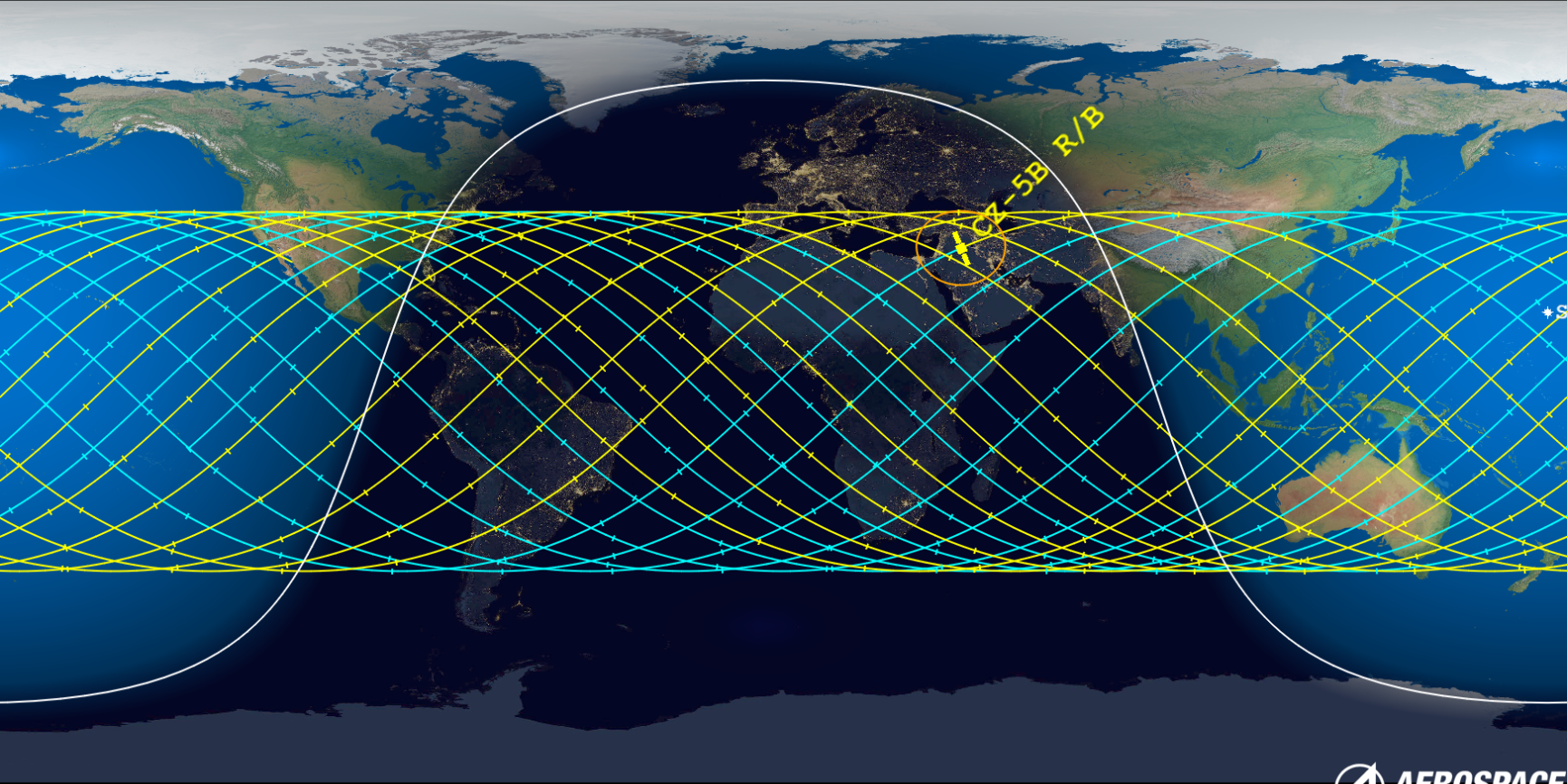 Part of a Massive, Uncontrolled Rocket Will Crash to Earth This Sunday. Here's What We Know  2022-085B_208L_d