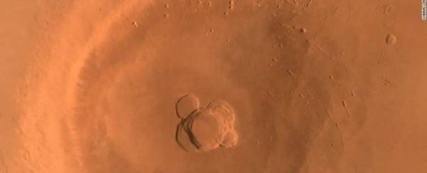 China's probe has successfully imaged the entire surface of Mars in all its glory
